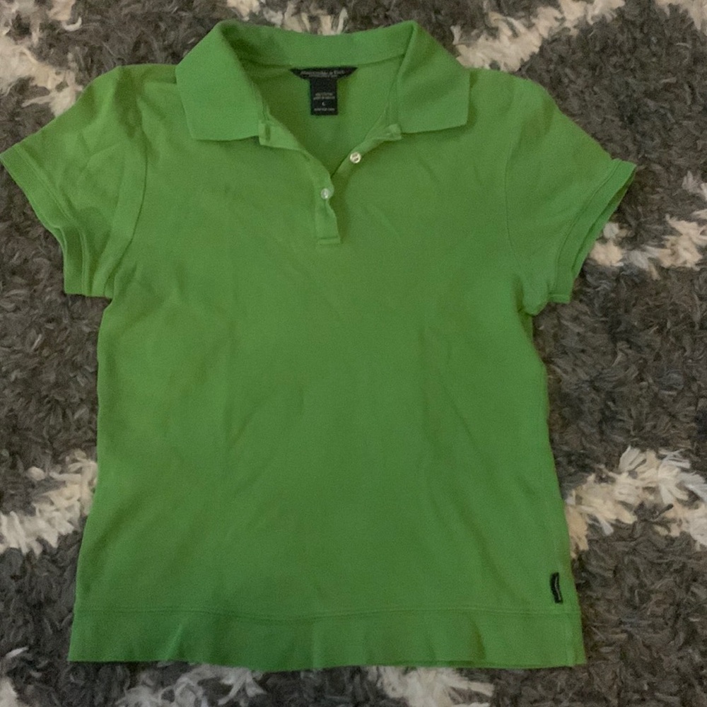 Abercrombie & Fitch Y2K  polo size L